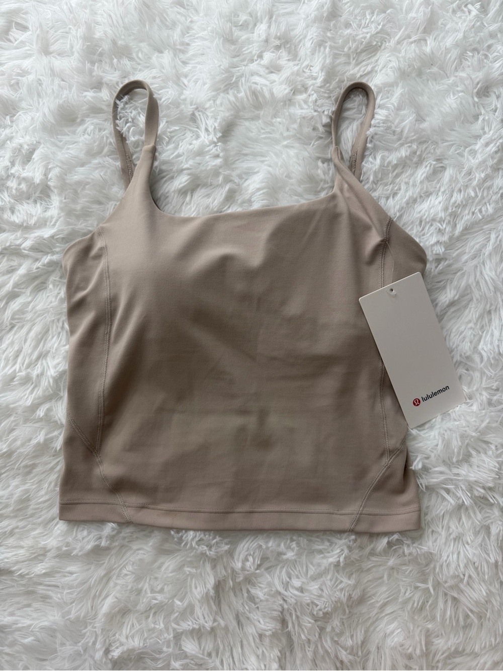 Lululemon Strappy Nulu Shelf Tank NWT $68 Retail Size 6